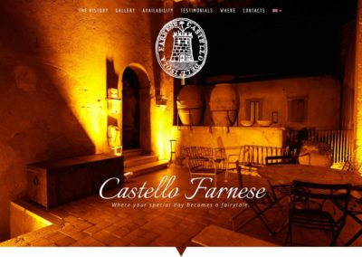 Castello Farnese, historic location for events